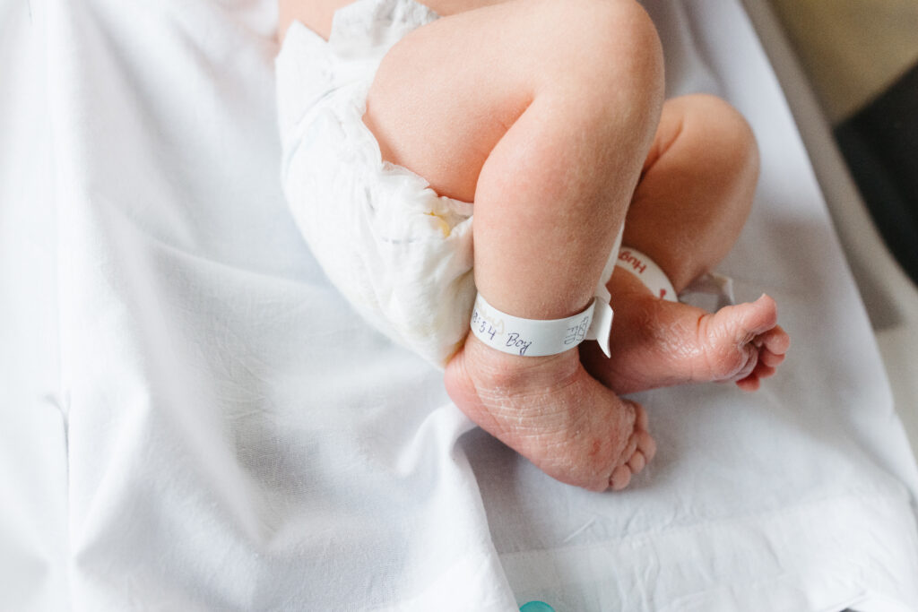 baby feet during fresh 48 photos iowa city