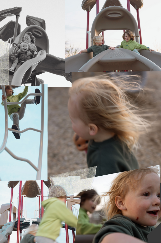 kids having fun at playground