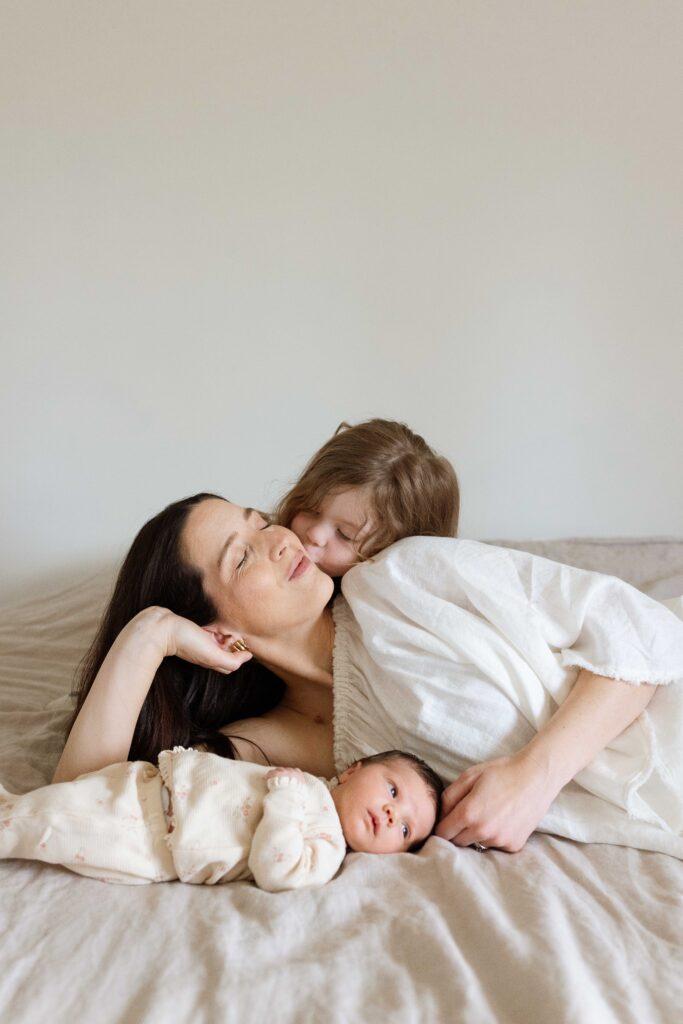 family newborn photos in iowa city