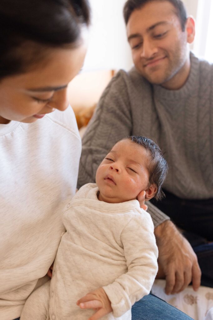 preparing for newborn photos
